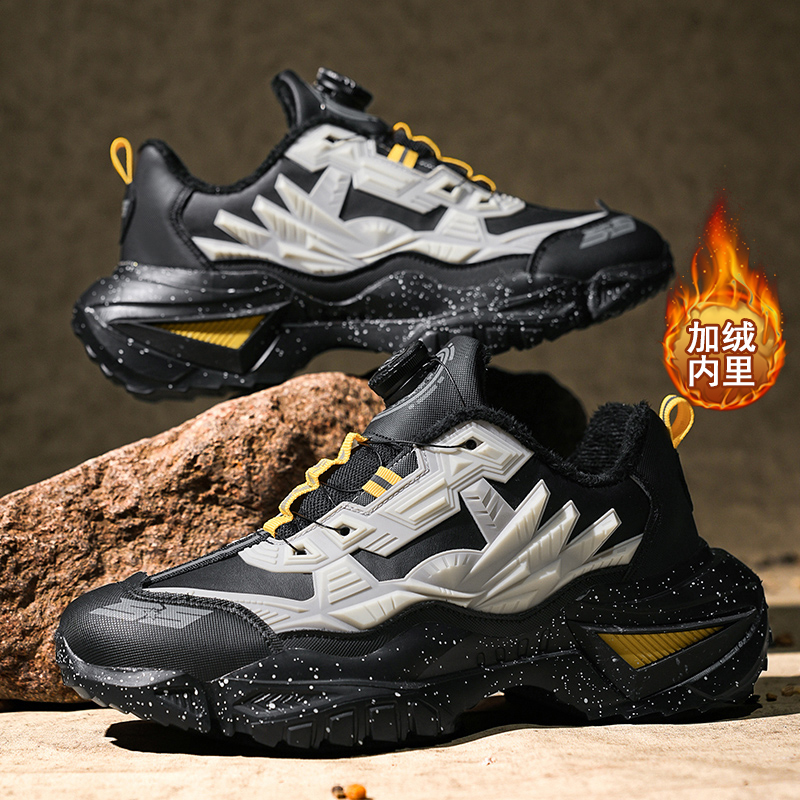 旋转扣加绒老爹鞋机甲鞋