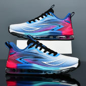 45增高46透气47网面48运动鞋 大码 男款 2026全掌气垫减震跑步鞋 男鞋