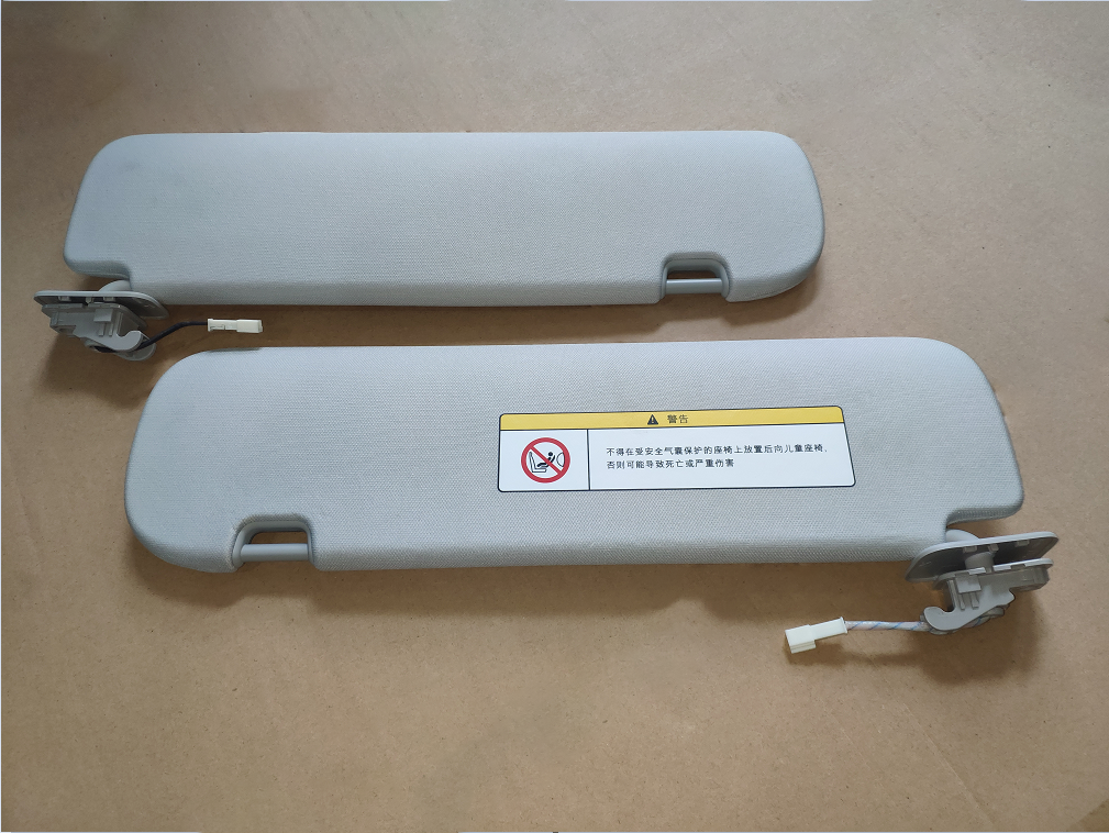 特斯拉model遮阳板化妆镜原厂件