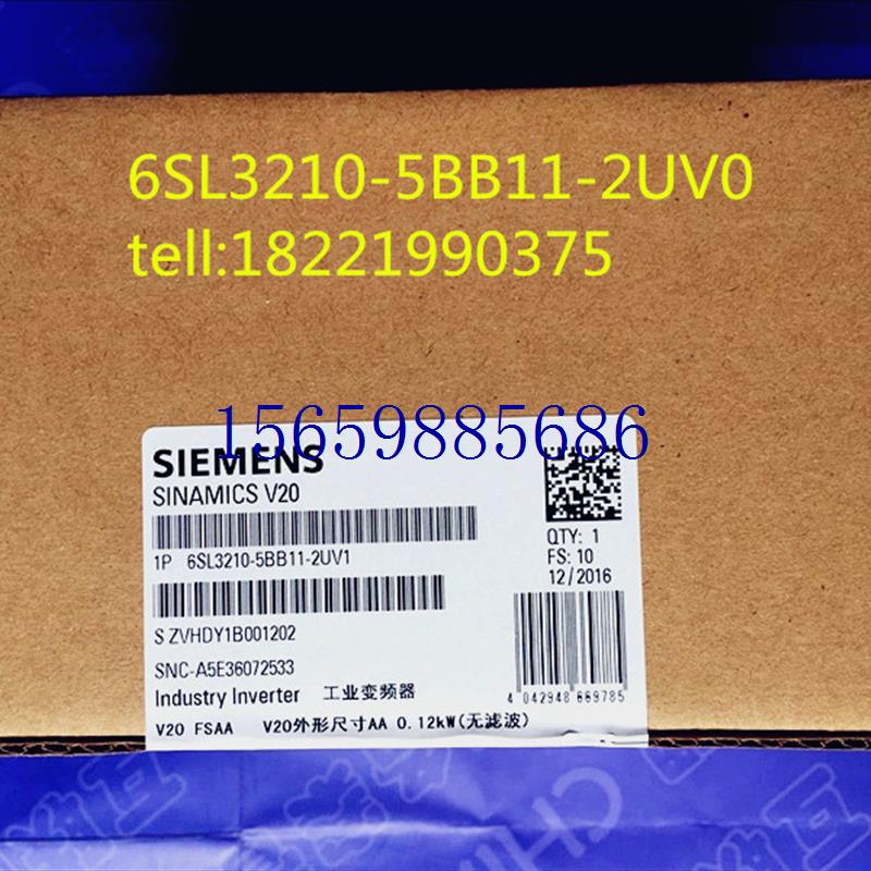 议价V200.12KW 1AC 230V无滤波器6SL3210-5BB11-2UV0议价