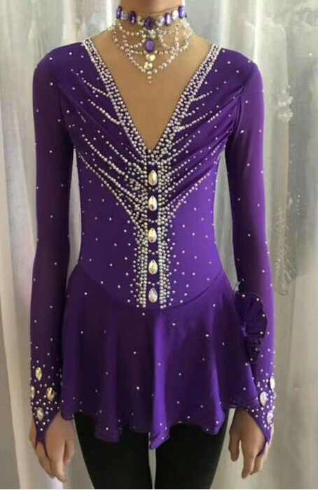 花样滑冰艺术体操表演服儿童成人训练服女童韵律操溜冰裙运动裙02在类目 运动/瑜伽/健身/球迷用品, 冰球/速滑/冰上运动, 滑冰服中 - 来自Buy2taobao.com提供专业的淘宝代购服务