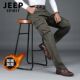 SPIRIT工装 厚款 裤 JEEP 男士 宽松直筒秋冬季 户外多口袋春秋休闲裤