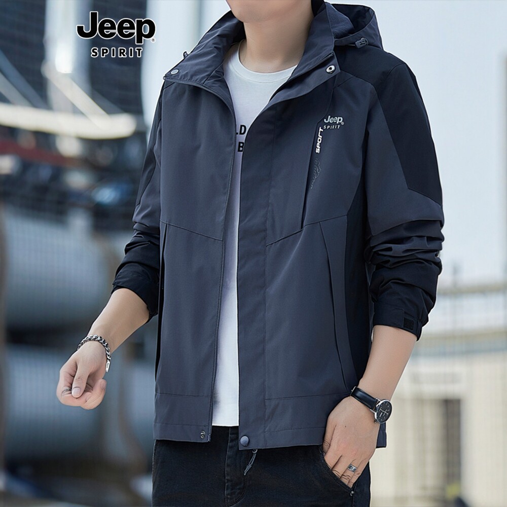 JEEP吉普山系冲锋衣男士夹克