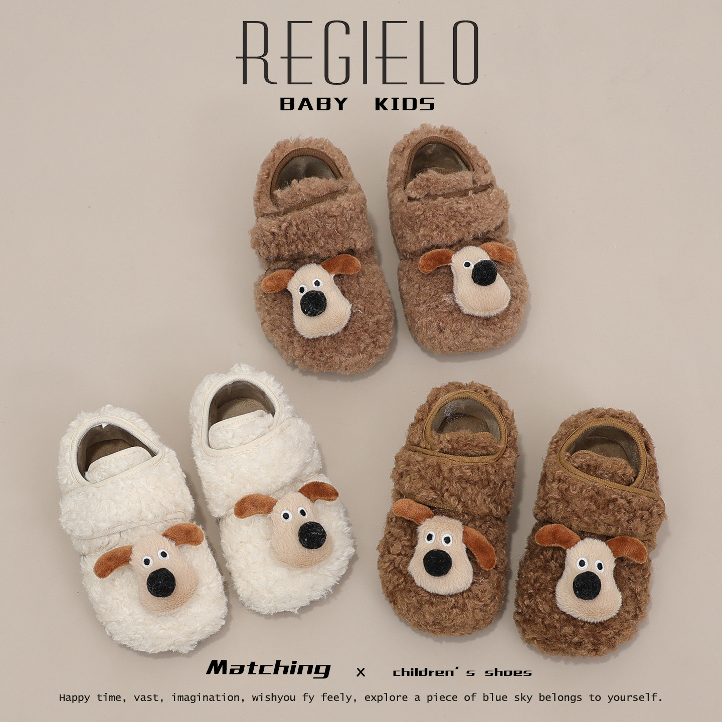 女童毛毛鞋二棉加绒宝宝棉鞋2025冬季新款儿童鞋子女孩卡通豆豆鞋,童鞋/婴儿鞋/亲子鞋,棉鞋,淘宝优惠券,粉丝福利购,淘宝优惠卷