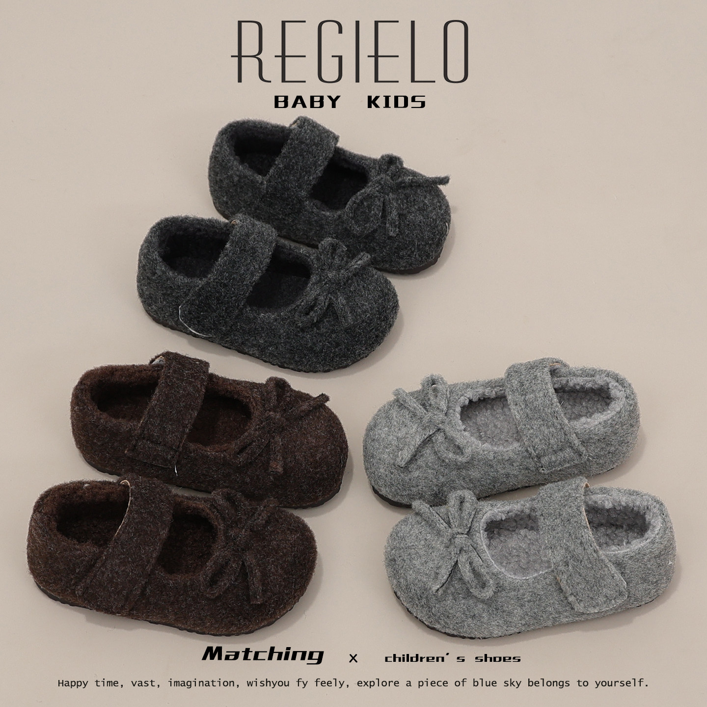 女童毛毛鞋2025冬季新款儿童鞋子小女孩公主鞋二棉加绒豆豆鞋棉鞋,童鞋/婴儿鞋/亲子鞋,棉鞋,淘宝优惠券,粉丝福利购,淘宝优惠卷