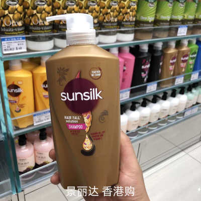 香港 sunsilk夏士莲丝亮柔滑洗发水625ml去屑止痒控油滋润防脱发