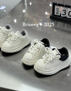 春秋款 麦昆小白鞋 男童户外休闲鞋 防滑女童脏脏鞋 潮牌 学生鞋 四季