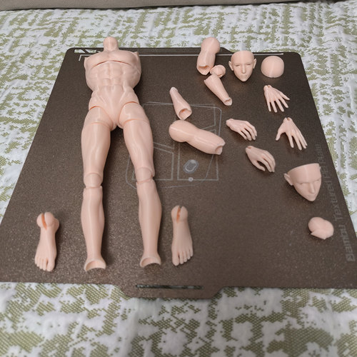 3d打印bjd素体娃娃4分6分