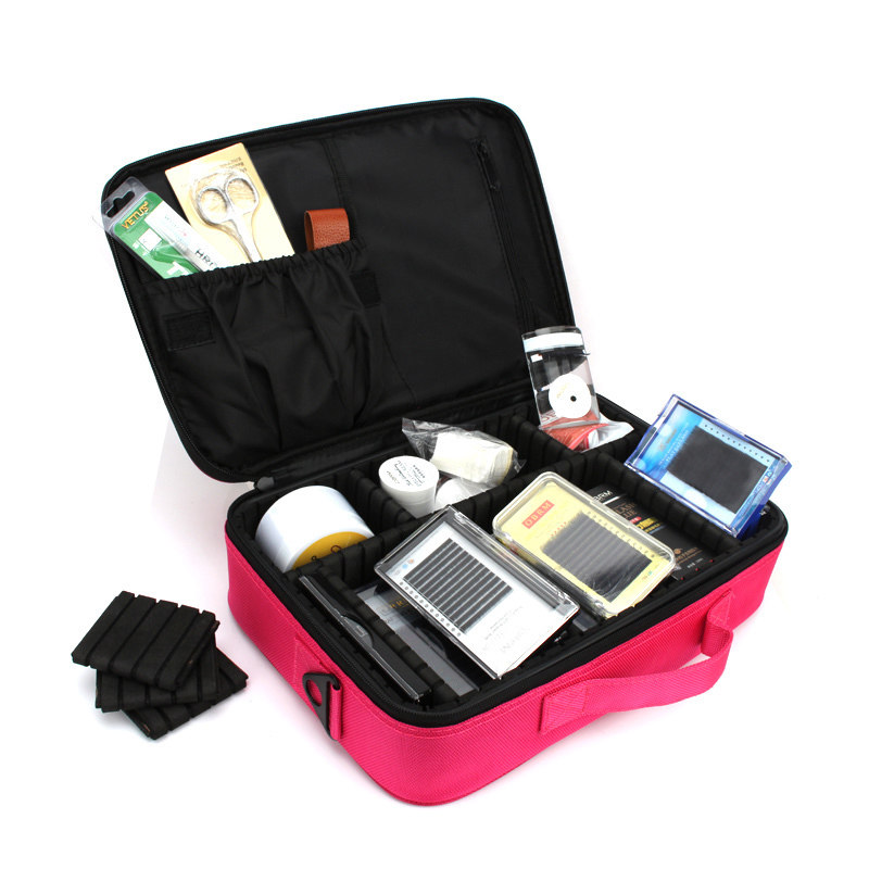 嫁接睫毛工具箱包 手提專業美甲美睫套裝收納盒手提包 大小號可選在類目 彩妝/香水/美妝工具, 其他美容工具, 化妝/美容工具中 - 來自Buy2taobao.com提供專業的淘寶代購服務