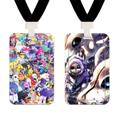 传说之下sans卡套饭卡公交卡校牌