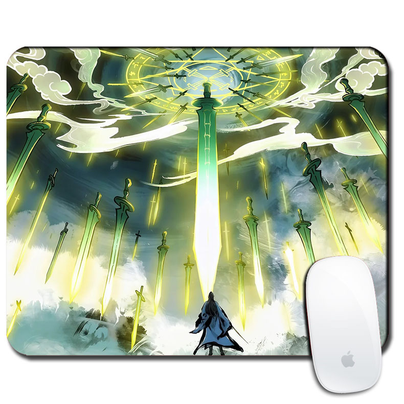 凡人修仙传韩立小号鼠标垫动漫二次元桌垫电脑笔记本加厚键盘垫子