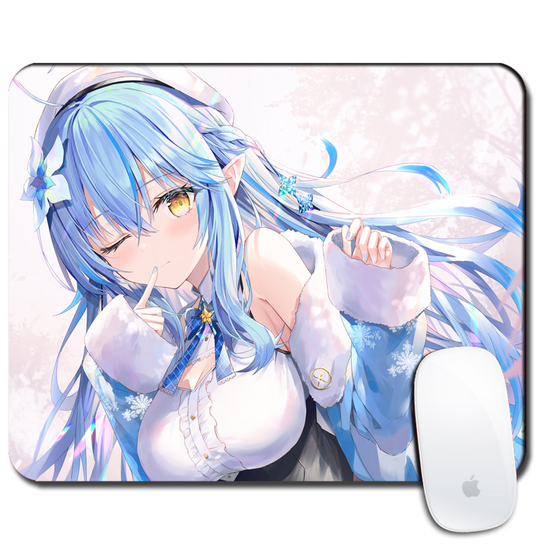 vtuber 雪花菈米 虚拟主播 动漫游戏周边小号鼠标垫 键盘垫 桌垫