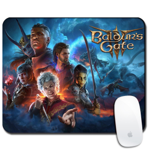 博德之門3Baldur Gate3游戲周邊筆記本電腦小號(hào)加厚鼠標(biāo)墊桌墊