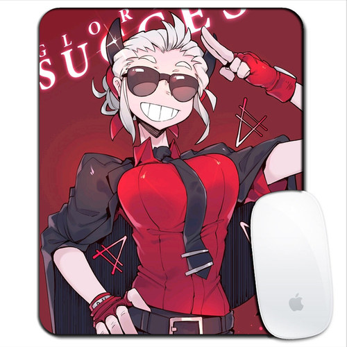 helltaker-地狱把妹王游戏周边定制路西法鼠标垫小号笔记本桌垫漫