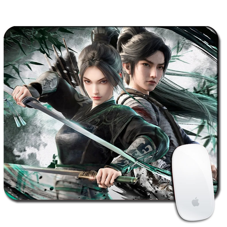剑来陈平安宁姚齐静春小号鼠标垫动漫二次元游戏电脑笔记本桌垫