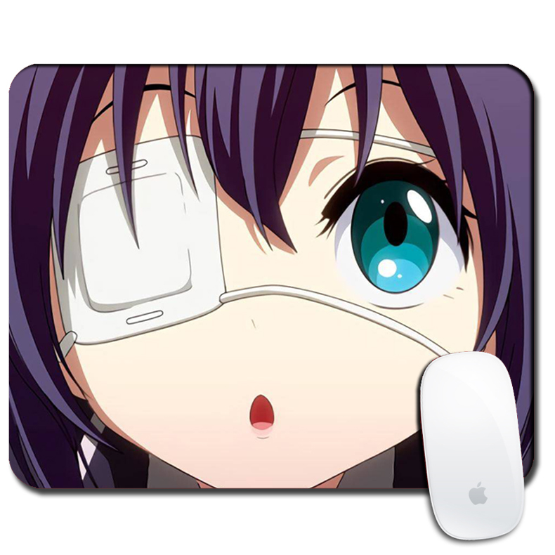 富樫勇太小鸟游六花中二病也要谈恋爱鼠标垫小号游戏键盘桌垫礼物