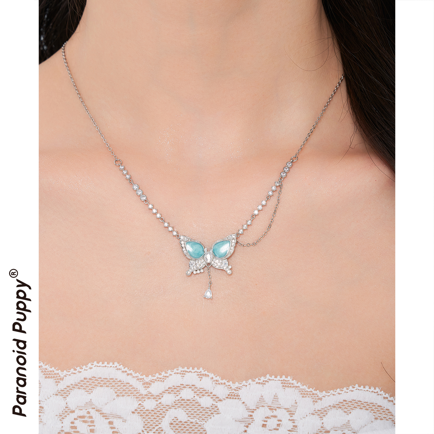 把我美哭的蓝色蝴蝶~气质又显白