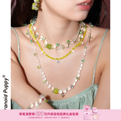 锁骨上的“绿野仙踪”夏日清新感