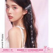 女团长款 PP饰品 清雨 流苏发夹女小众设计边夹高级感舞台发饰