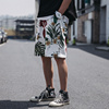 @ Korea Bridge ~19 Chinese style Solid Cotton and hemp Easy work clothes Five point pants shorts Casual pants