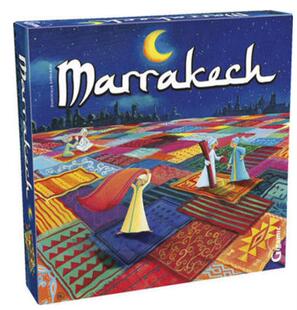 法国Gigamic英文版儿童桌游 Marrakech地毯商人经营管理类桌游