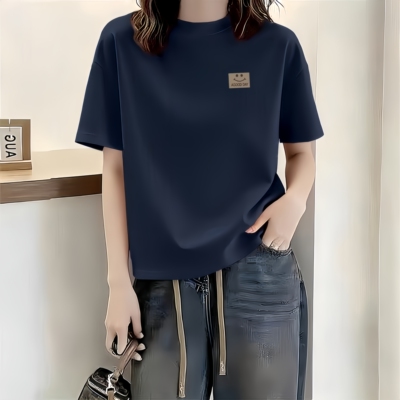 送运险夏季透气纯棉短袖T恤女