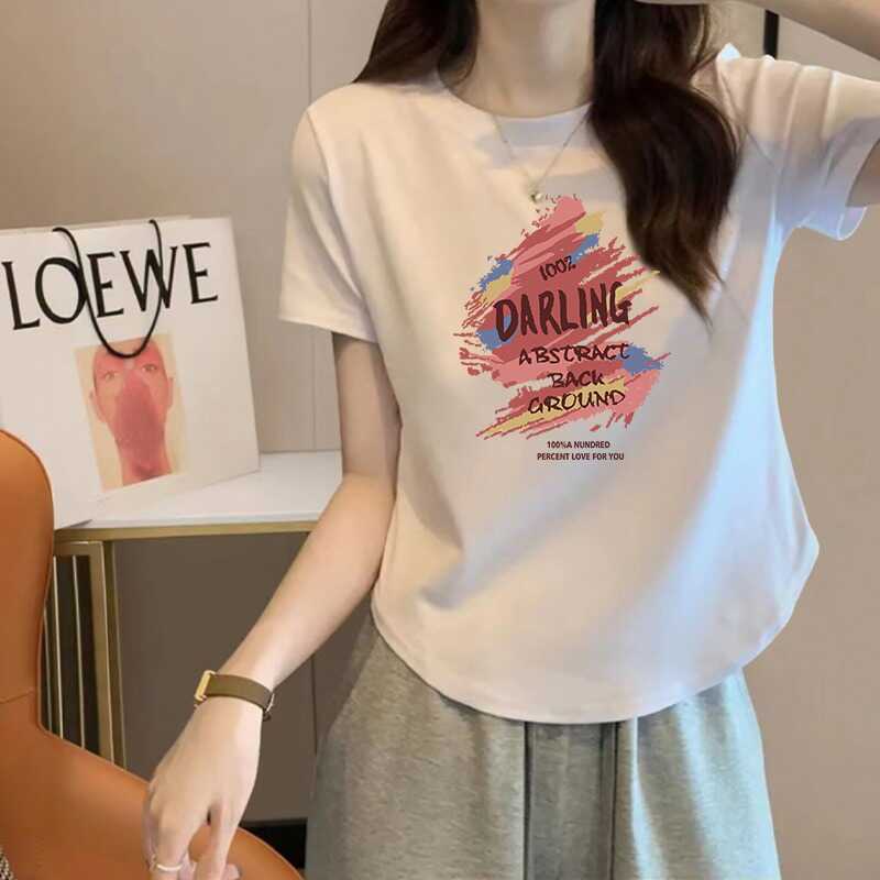 送运费险100%纯棉短袖打底T恤