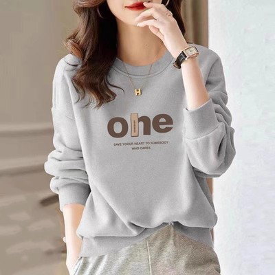 高级感好质量不起球圆领加厚卫衣