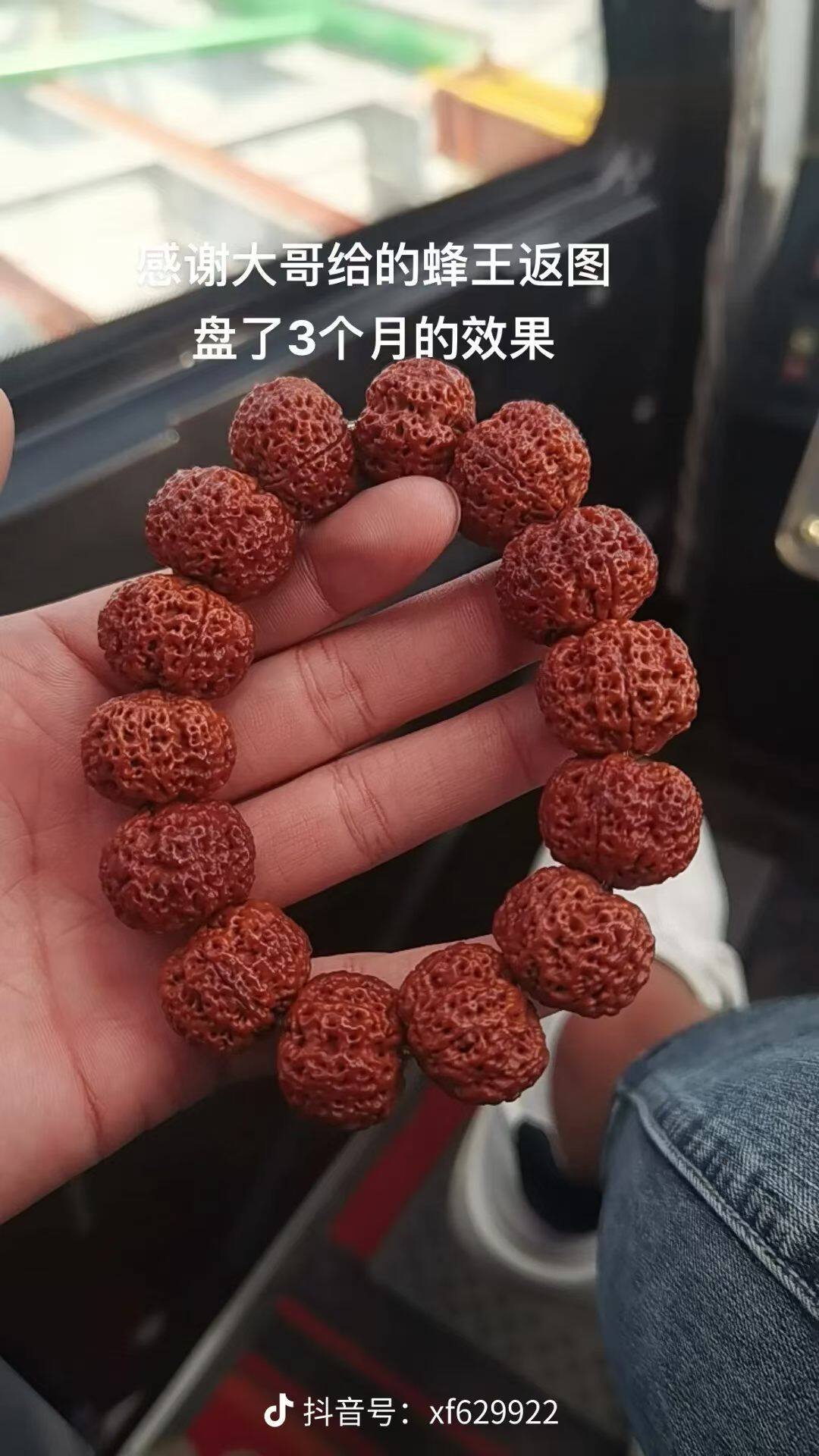 尼泊尔大金刚菩提子手串原籽盘玩菩提