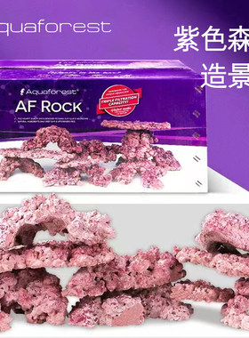 紫色森林海缸造景石培菌石
