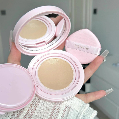 美诺粉我气垫粉底液干皮柔雾哑光养肤控油持久遮瑕不脱妆奶油肌