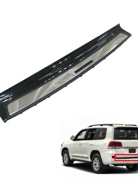 适用于2016年款兰德酷路泽LC200后杠踏板白色/黑色后杠踏板