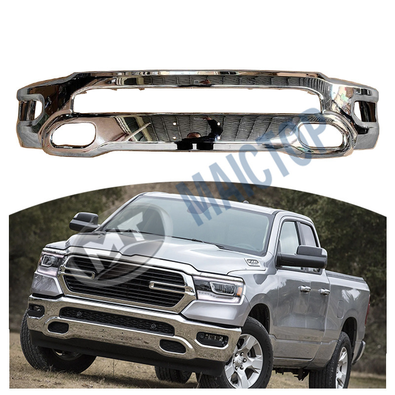 适用于19-21年款RAM1500道奇前铁杠道奇电镀铁杠霸王龙前保险杠