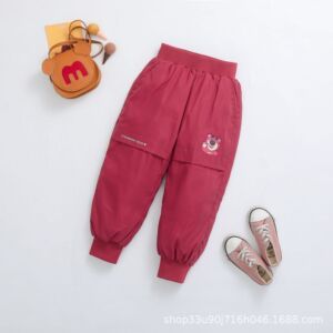 2023新款三防宝贝小孩一条过冬儿童羽绒裤女童男童冬季外穿防水