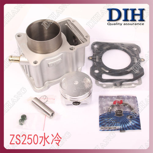 宗申三轮车摩托车配件ZS250 CG250水冷顶杆机中缸活塞环套缸
