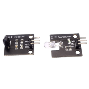 数字38KHz红外接收发射头传感器模块电子积木机器人 红外通信遥控