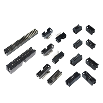 简易牛角座排线插头jtag直针弯针