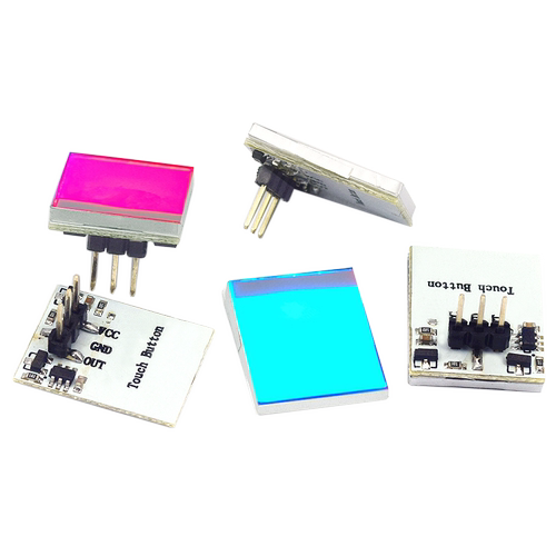 HTTM系列电容式 触摸开关 按键模块 2.7V-6V模块 红/蓝/黄/绿/彩