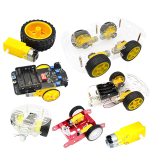 TT马达130电机1：48/1比120机器人智能小车/智能车减速电机/轮胎