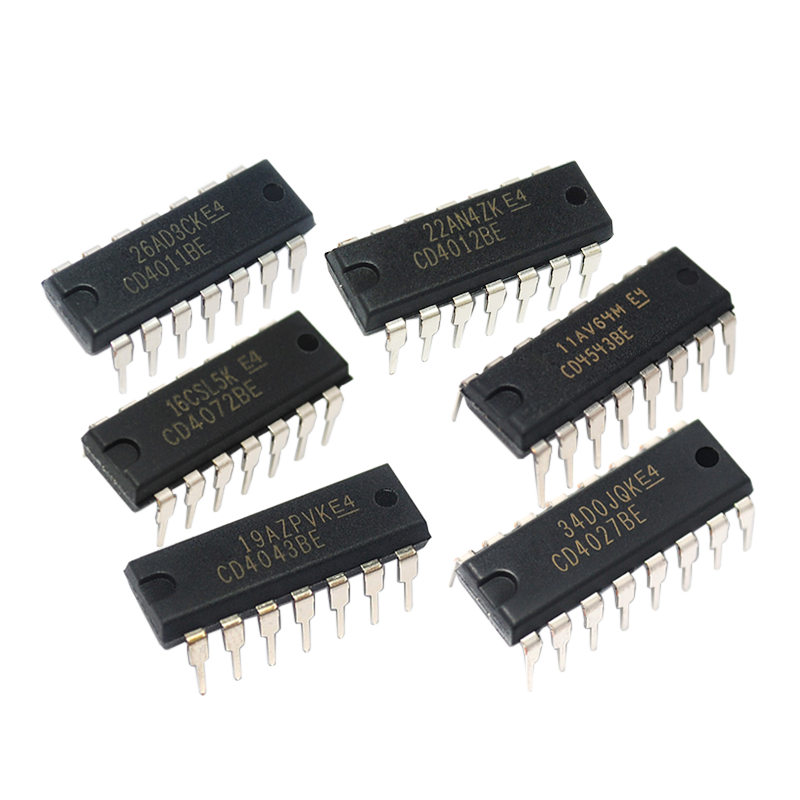 CD4011BE 40系列单片机芯片CD4007/27/43/72 集成电路 IC芯片CMOS