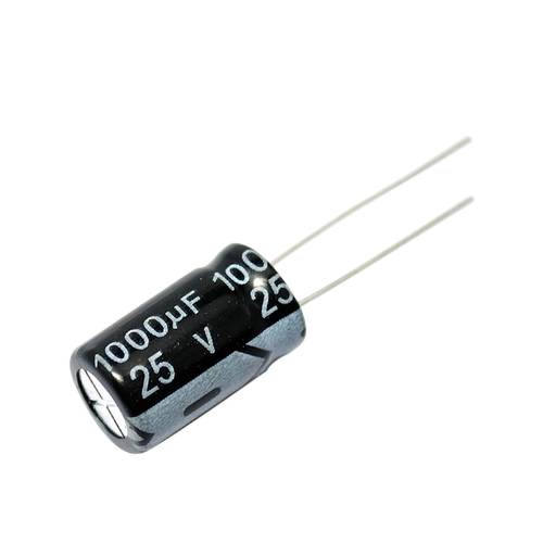 Risym 优质 电解电容 25V/1000UF 25V 1000UF 体积10*17（5个）