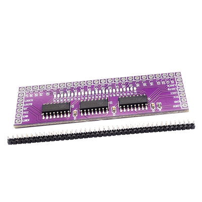 单片机串转并管脚IO扩展模块
