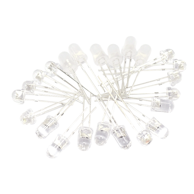 5MMLED草帽灯珠红白绿蓝黄紫七彩