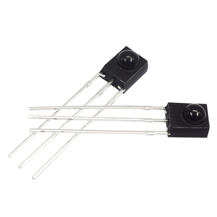 Risym HS0038一体化接收头塑封红外接收头红外接收管 （5个）