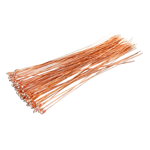 NTC热敏电阻头部1.3 1.8mm单端玻封MF51-10K50K100K 3950 3435 1%