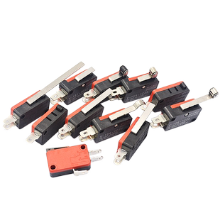 行程限位开关微动轻触式点触碰触接触点动小开关微波炉自复位回弹