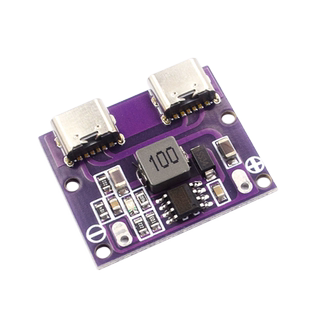 双TYPE-C USB输出 9V/12V/24V/36V 转5V DC-DC车载充电3A降压模块