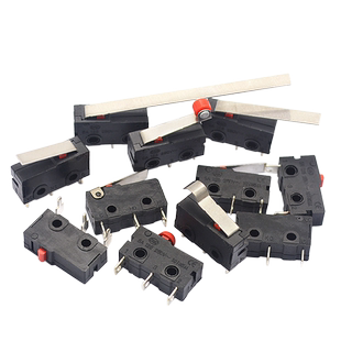 行程限位开关触点按键按钮KW11-3Z KW12微动开关小直柄三脚5A250V