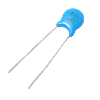 高压高压瓷片电容器681K2KV