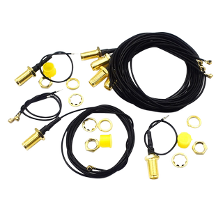 sma转ipex转接线ipex转sma连接线天线 WIFI/GSM/4G母头外螺内孔针